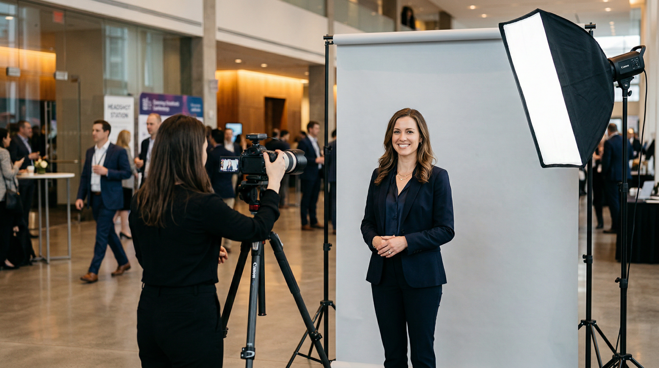 How Conference and Team Headshots Support Recruiting and Brand Consistency