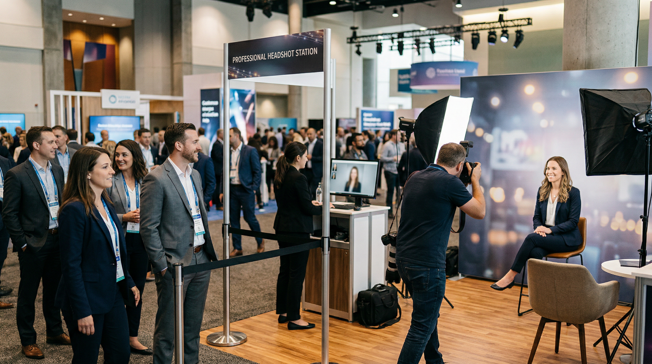 How to Decide Whether a Conference Headshot Station Is Worth It for Your Event